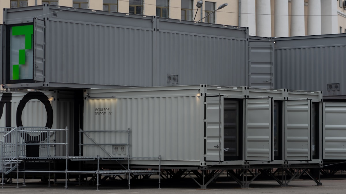 20ft Double Door Container